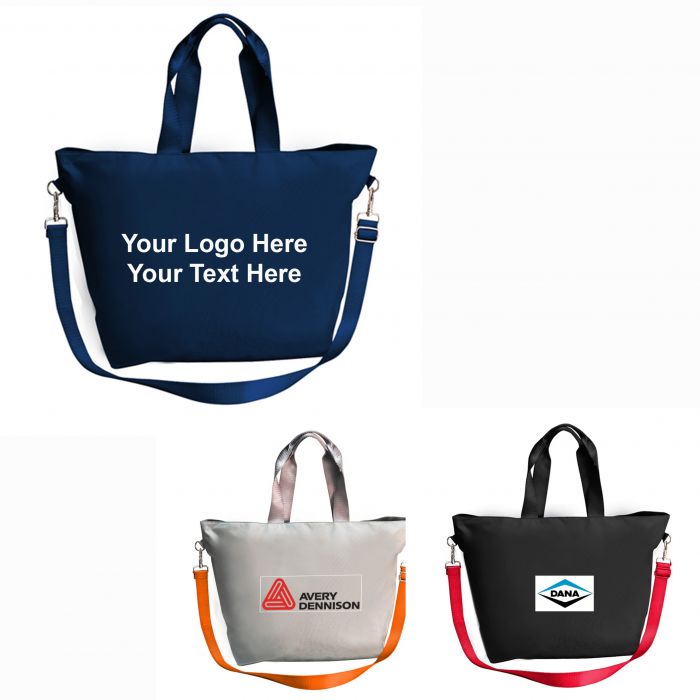 Promotional Logo Color Pop Tote Bags