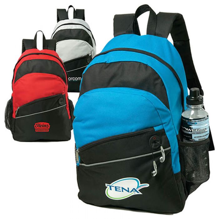 Personalized Solara Polyester Backpacks