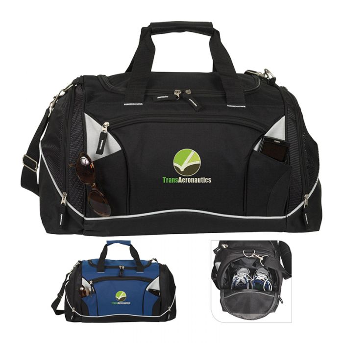 Custom Printed Atchison Tour Of Duty Duffel Bags