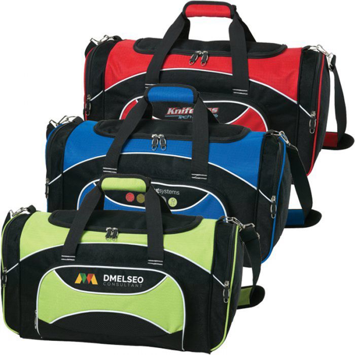 Custom Printed Dogbone 23 Inch Duffel Bags