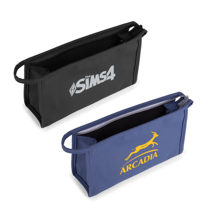 Custom Chic Large Soft PU Cosmetic Pouches