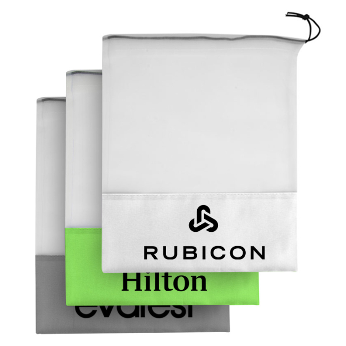 Custom Printed 3 Pieces Market Mesh Sets with RPET Material