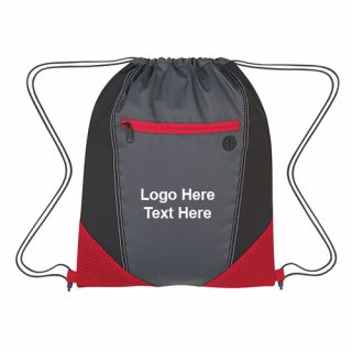 Non-Woven Two-Tone Drawstring Sports Packs