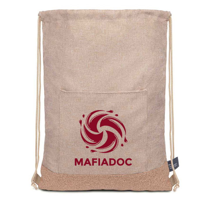 Promotional Taylor rPET Drawstring Backpacks