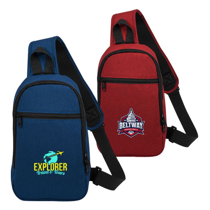 Custom Photo Chest Bag - Personalized Sling Bag With Your Design For Travel & Everyday Use