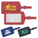 Custom Faux Leather Luggage Tags