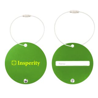 Jet Setter Aluminum Luggage Tags