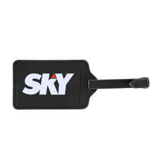 Recycled Leatherette Luggage Tags