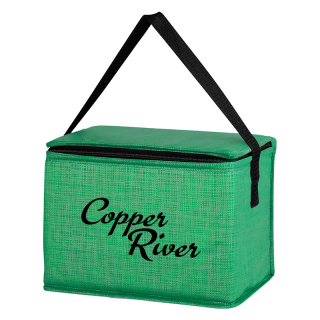 Crosshatch Non-Woven Lunch Bags