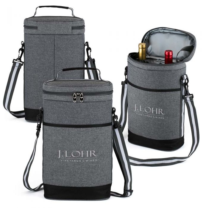 Personalized Paso Robles Wine Bottle Cooler Bags