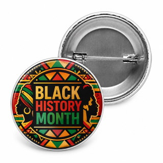 1 1/2 Inch Round Button 2-Piece with Safety Pins