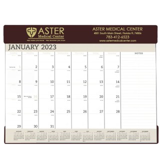Vinyl Desk Pad Calendars