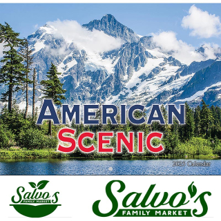 American Scenic Stapled Wall Calendars