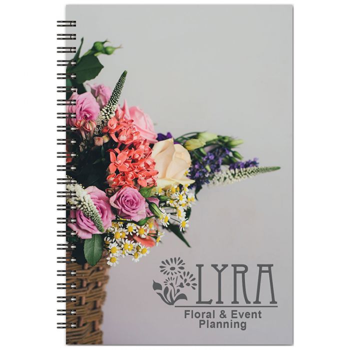 Custom Printed Med. Full Color FlexPlanner - 2 Piece