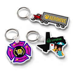 promotional Vinyl Key Tags