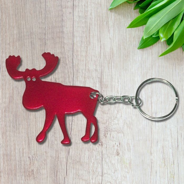 LOUISIANA KEYCHAIN LUCITE BTL OPENER POSTCARD