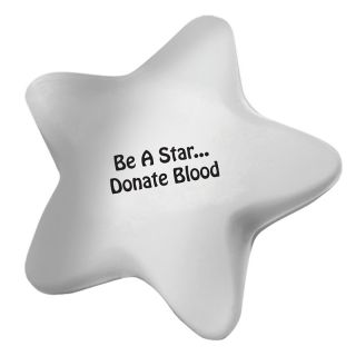 Promotional Logo Star Shaped Stress Relievers