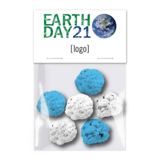 Earth Day Seed Paper Bomb - Cello 6 Packs