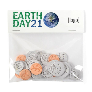 Earth Day Seed Coin Cello Packs