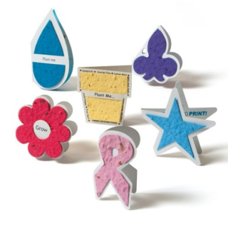 Seed Paper Enclosure Cards