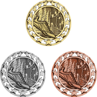 Stock Star Medals: Cross Country