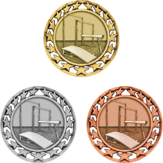 Stock Star Medals: Gymnastics