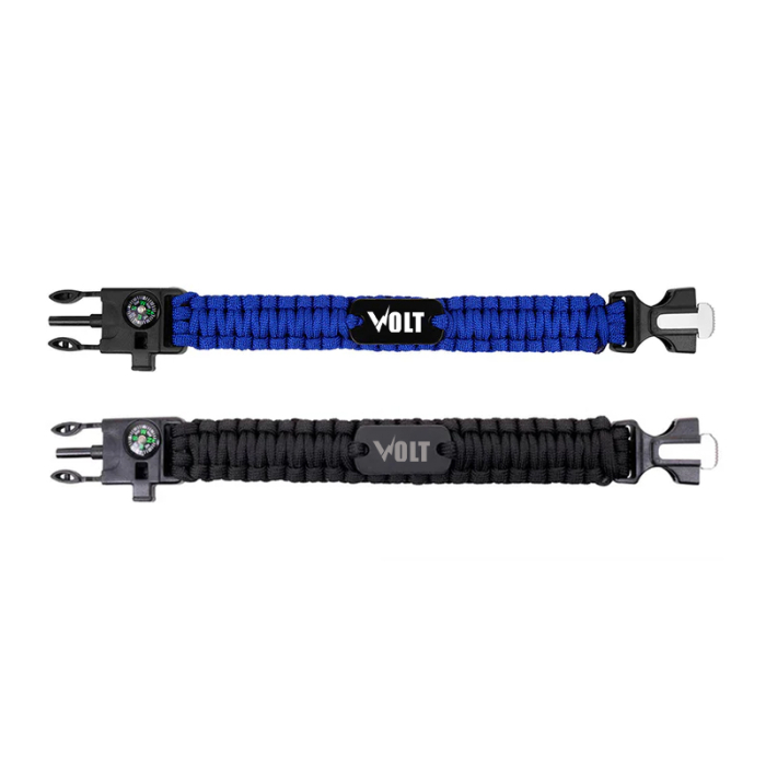 Custom Crossover Outdoor Multi-Function Tactical Survival Bands with Fire Starter