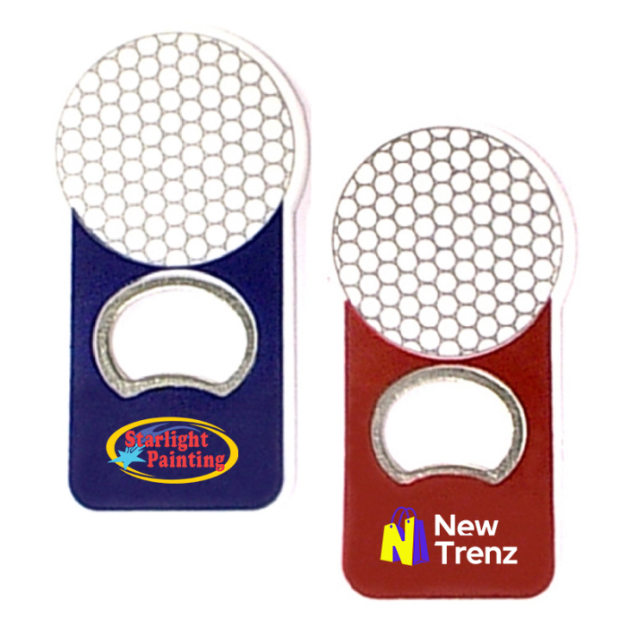 Custom Golf Ball Shape Magnetic Bottle Openers