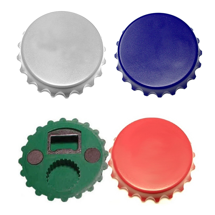 Custom Jumbo Size Bottle Cap Magnetic Openers