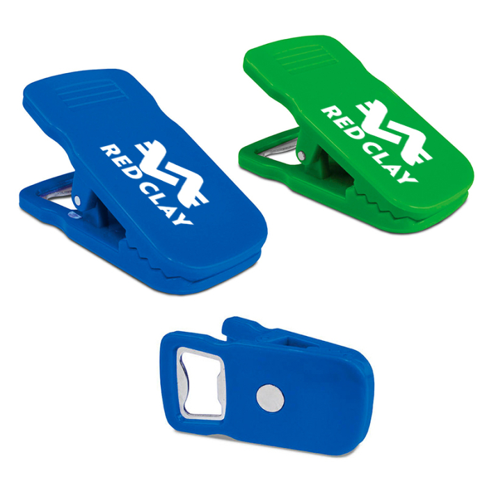 Custom Magnetic Bottle Openers and Bag Clips