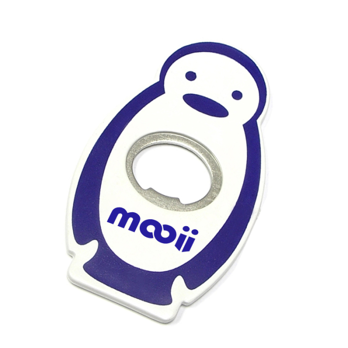 Custom Penguin Shape Magnetic Bottle Openers