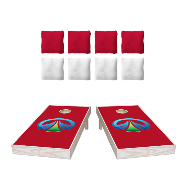 Custom Printed Regulation Cornhole Games with 8 Bags