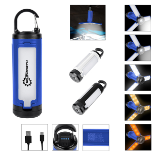 LED Multi-Function Rechargeable Lanterns With Carabiner