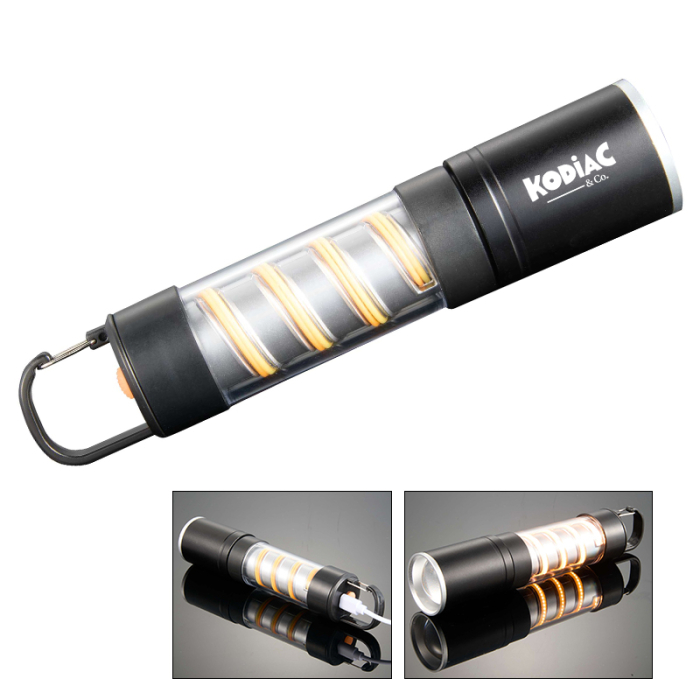 Customized Hanging Spiral Filament Lantern Flashlights