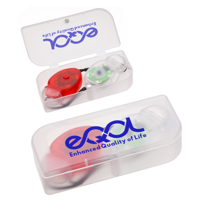 Imprinted Duo Bike Light Sets 