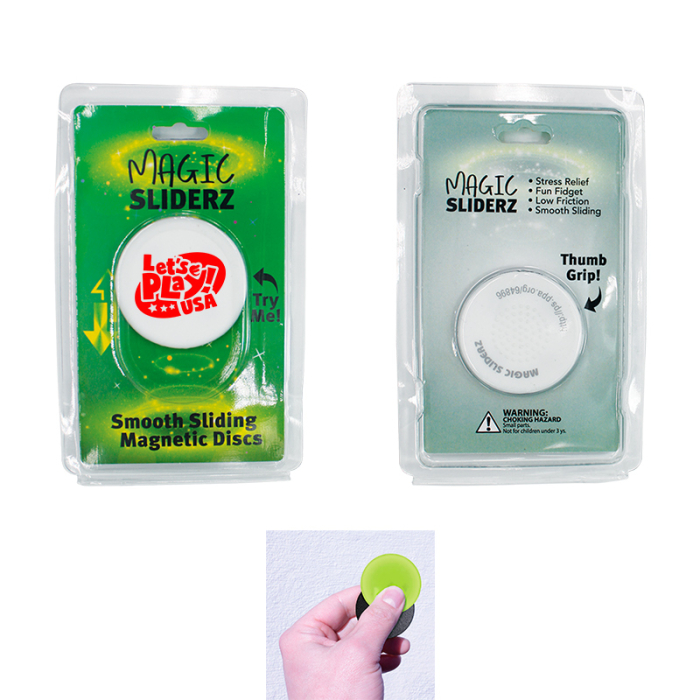 Imprinted Magic Sliderz with Clamshell Packaging