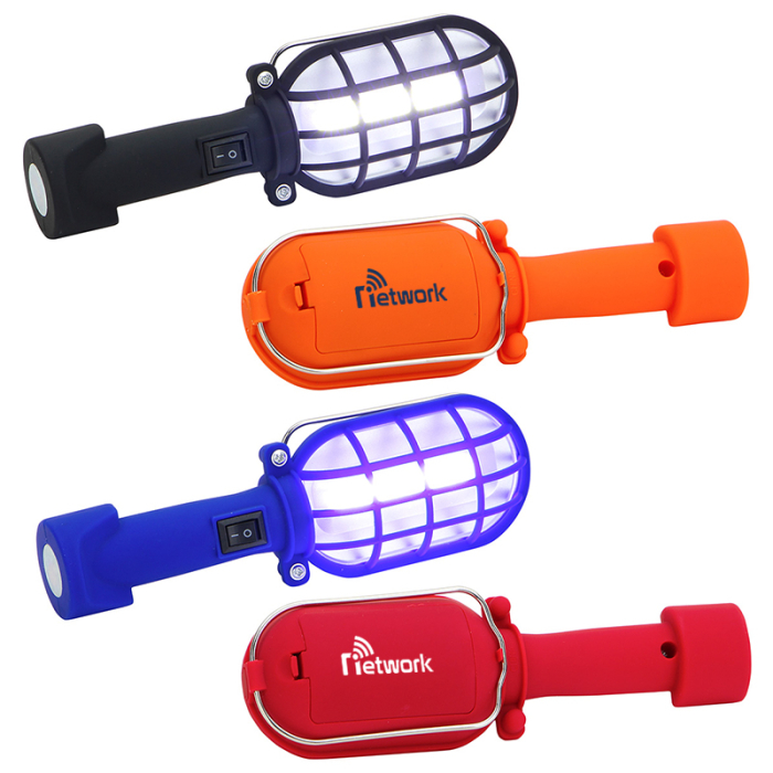 Imprinted Mini Magnum Portable Worklights 