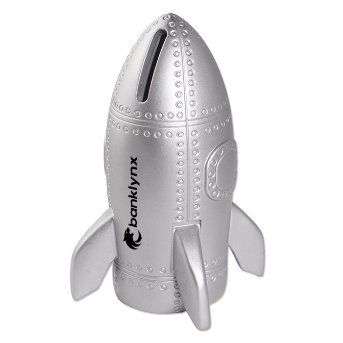 Imprinted Rocket Banks