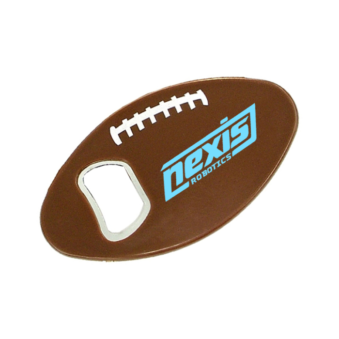 Personalized Football Shape Magnetic Bottle Openers