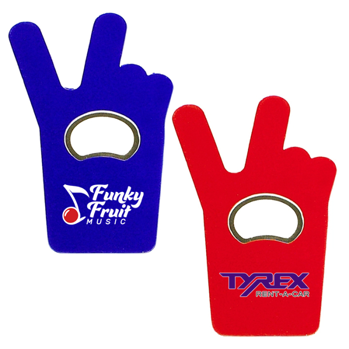 Personalized Jumbo Size Magnetic Bottle Openers