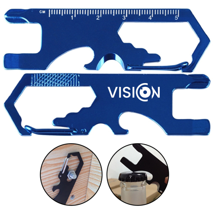 Personalized Multi-Function Bottle Openers with Carabiner
