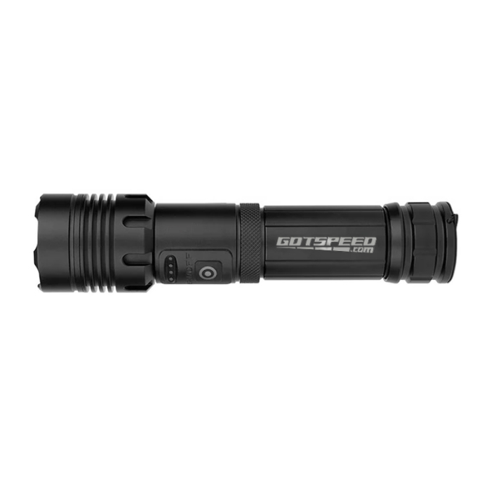 Promotional 1200LM Metal Flashlights with 2000 mAh Rechargeable Battery