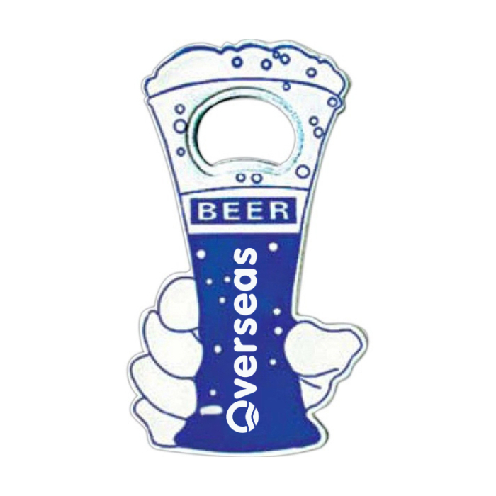 Promotional Beer Cup Shape Magnetic Bottle Openers