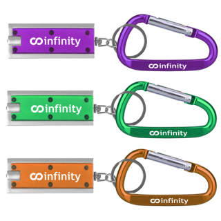 Flashlights with Carabiner