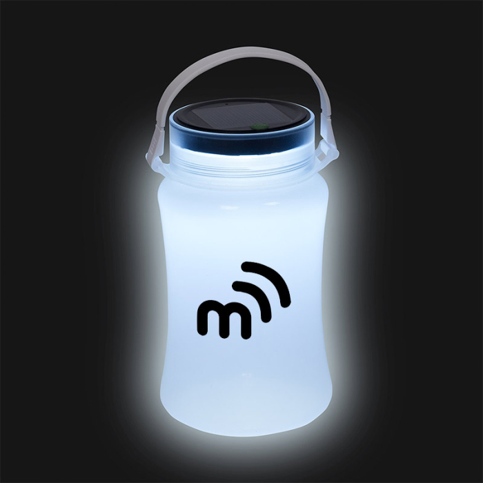 Promotional Foldable Waterproof Containers with Solar Lights