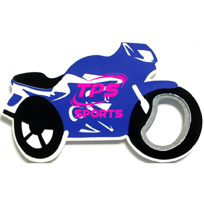 Promotional Jumbo Size Motorcycle Shape Magnetic Bottle Openers