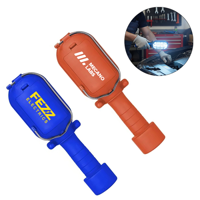 Promotional Portable Trouble Work Lights with Magnetic Base and Hanger Hook