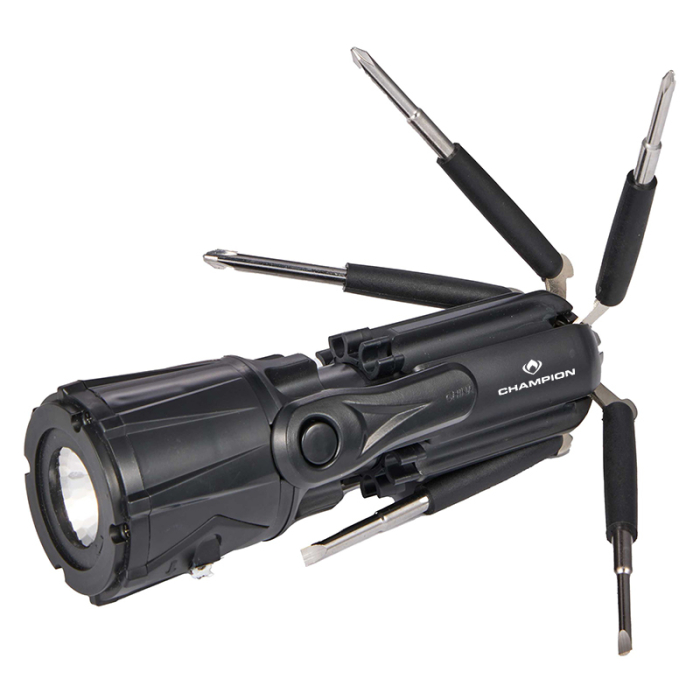 Promotional Recycled Spidey 10-in-1 Screwdriver Flashlights