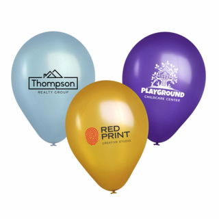 11 Inch USA Metallic Latex Balloons