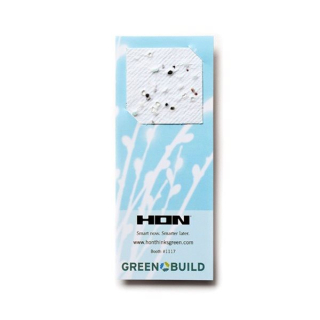 Seed Paper Square Bookmarks